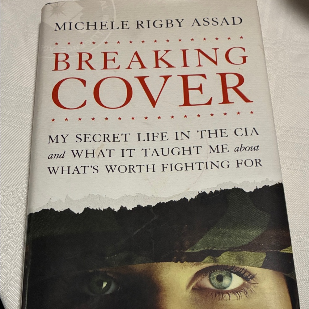 Breaking Cover by Michele Rigby Assad - White and Black Hardcover